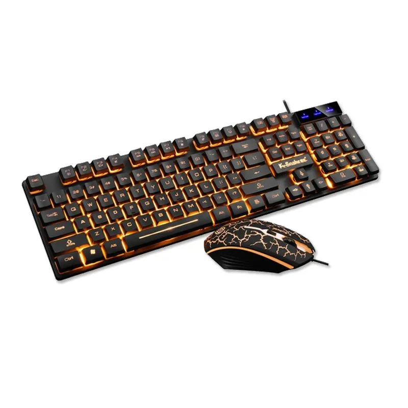 Luminous Waterproof Gaming Keyboard & Mouse Set