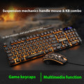 Luminous Waterproof Gaming Keyboard & Mouse Set